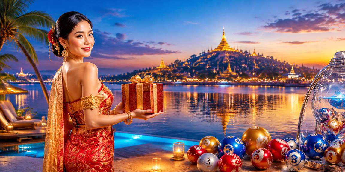 မန္တလေး တောင်ညွှန်းရှိ ၂လုံး၃လုံးထီ ကစားသူများ၏ ရှုခင်း